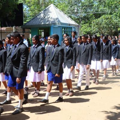 ශිෂ්‍ය නායක/නායිකා නිළ ලාංඡන පැලදවීම - 2022 